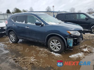 Czwarte zdjęcie samochodu z boku: 2016 NISSAN ROGUE S VIN:KNMAT2MV9GP628590 - miniatura