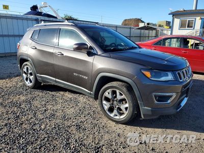 Czwarte zdjęcie samochodu z boku: 2018 JEEP COMPASS LIMITED VIN:3C4NJCCB5JT406846 - miniatura