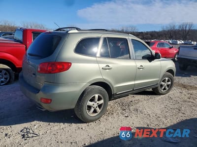 Trzecie zdjęcie samochodu z tyłu: 2007 HYUNDAI SANTA FE GLS VIN:5NMSG13D67H104916 - miniatura