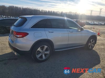 Trzecie zdjęcie samochodu z tyłu: 2019 MERCEDES-BENZ GLC 300 4MATIC VIN:WDC0G4KB9KV162453 - miniatura
