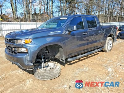 2021 CHEVROLET SILVERADO C1500 CUSTOM 3GCPWBEH0MG136119 - główne zdjęcie licytacji z USA - miniatura