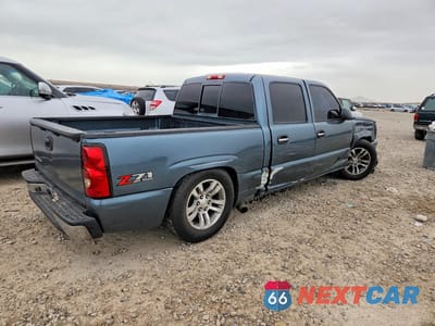 Trzecie zdjęcie samochodu z tyłu: 2006 CHEVROLET SILVERADO K1500 VIN:2GCEK13VX61210471 - miniatura