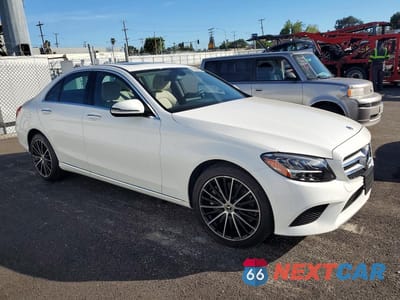 Czwarte zdjęcie samochodu z boku: 2021 MERCEDES-BENZ C 300 VIN:W1KWF8DB2MR620231 - miniatura