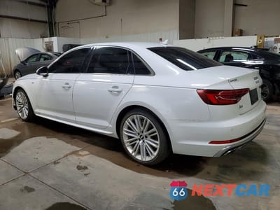 Drugie zdjęcie samochodu z przodu: 2019 AUDI A4 PREMIUM PLUS VIN:WAUENAF4XKN016605 - miniatura