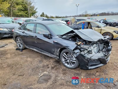 Czwarte zdjęcie samochodu z boku: 2025 ACURA TLX A-SPEC VIN:19UUB6F56SA005283 - miniatura