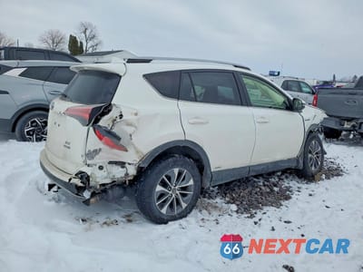 Trzecie zdjęcie samochodu z tyłu: 2017 TOYOTA RAV4 HYBRID XLE VIN:JTMRJREV8HD142159 - miniatura