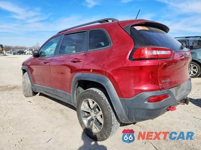 Drugie zdjęcie samochodu z przodu: 2015 JEEP CHEROKEE TRAILHAWK VIN:1C4PJMBS0FW757133 - miniatura