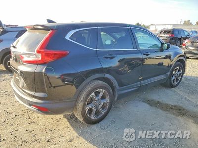 Trzecie zdjęcie samochodu z tyłu: 2018 HONDA CR-V EX VIN:5J6RW1H52JA008084 - miniatura