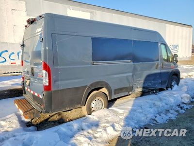 Trzecie zdjęcie samochodu z tyłu: 2020 RAM PROMASTER 3500 DELIVERY VAN VIN:3C6URVJG1LE140500 - miniatura