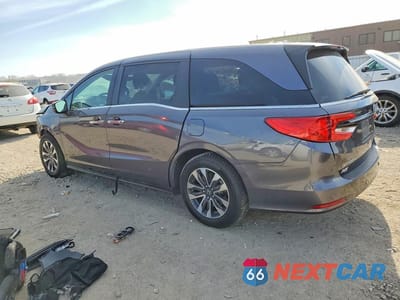 Drugie zdjęcie samochodu z przodu: 2021 HONDA ODYSSEY EXL VIN:5FNRL6H72MB025654 - miniatura