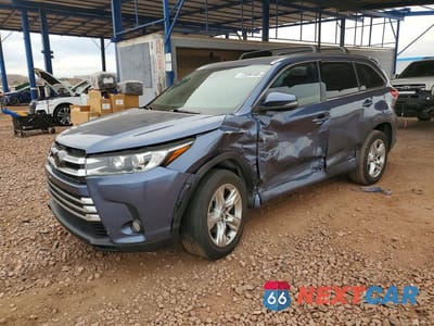 2018 TOYOTA HIGHLANDER LIMITED 5TDYZRFH9JS234825 - główne zdjęcie licytacji z USA - miniatura