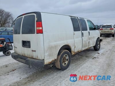 Trzecie zdjęcie samochodu z tyłu: 2008 GMC SAVANA G2500 VIN:1GTGG25C881189091 - miniatura