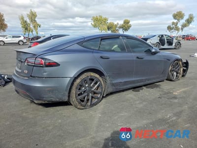 Trzecie zdjęcie samochodu z tyłu: 2023 TESLA MODEL S VIN:5YJSA1E60PF499354 - miniatura