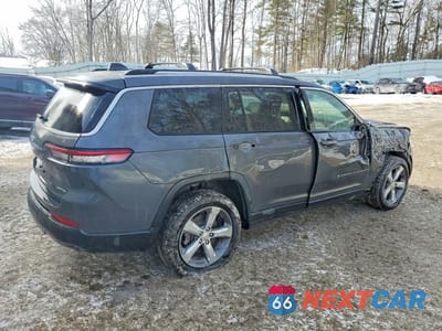 Trzecie zdjęcie samochodu z tyłu: 2021 JEEP GRAND CHEROKEE L LIMITED VIN:1C4RJKBG5M8186880 - miniatura