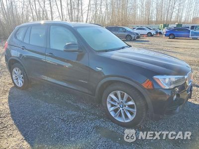 Czwarte zdjęcie samochodu z boku: 2015 BMW X3 XDRIVE28I VIN:5UXWX9C57F0D59521 - miniatura