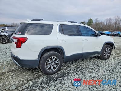 Trzecie zdjęcie samochodu z tyłu: 2020 GMC ACADIA SLT VIN:1GKKNMLS9LZ117269 - miniatura