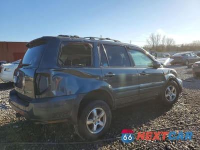 Trzecie zdjęcie samochodu z tyłu: 2006 HONDA PILOT EX VIN:5FNYF18606B012241 - miniatura