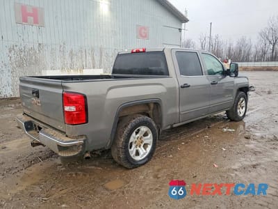 Trzecie zdjęcie samochodu z tyłu: 2017 GMC SIERRA K1500 SLE VIN:3GTU2MEC0HG234278 - miniatura