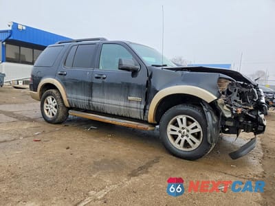 Czwarte zdjęcie samochodu z boku: 2008 FORD EXPLORER EDDIE BAUER VIN:1FMEU74E38UB25521 - miniatura