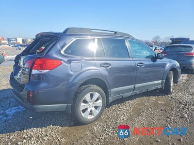 Trzecie zdjęcie samochodu z tyłu: 2012 SUBARU OUTBACK 2.5I PREMIUM VIN:4S4BRCGC5C3250851 - miniatura