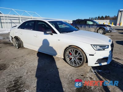 Czwarte zdjęcie samochodu z boku: 2018 AUDI S4 PREMIUM PLUS VIN:WAUB4AF45JA056392 - miniatura