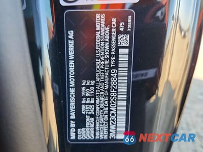 Zdjęcie 12 z 12 samochodu: 2025 BMW 230I VIN:3MW23CM02S8F28849 - miniatura