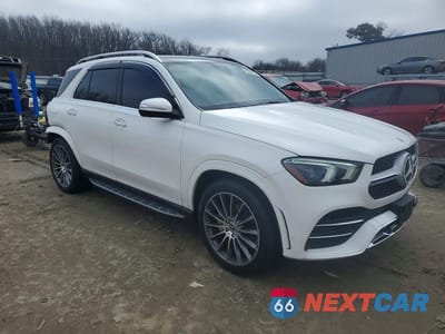 Czwarte zdjęcie samochodu z boku: 2021 MERCEDES-BENZ GLE 350 4MATIC VIN:4JGFB4KB1MA554976 - miniatura