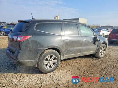 Trzecie zdjęcie samochodu z tyłu: 2017 CHEVROLET TRAVERSE LT VIN:1GNKVGKD6HJ175689 - miniatura