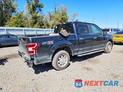 Trzecie zdjęcie samochodu z tyłu: 2018 FORD F150 SUPERCREW VIN:1FTEW1C57JKF11342 - miniatura