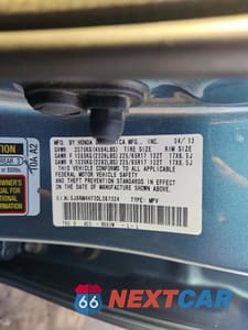 Zdjęcie 13 z 13 samochodu: 2013 HONDA CR-V EXL VIN:5J6RM4H73DL067324 - miniatura
