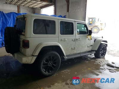 Trzecie zdjęcie samochodu z tyłu: 2021 JEEP WRANGLER UNLIMITED SAHARA VIN:1C4HJXEG5MW524505 - miniatura