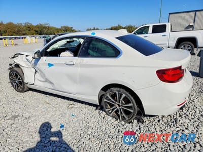 Drugie zdjęcie samochodu z przodu: 2020 BMW 230I VIN:WBA2J1C03L7D90417 - miniatura