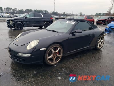 2007 PORSCHE 911 CARRERA S CABRIOLET WP0CB29977S776970 - główne zdjęcie licytacji z USA - miniatura
