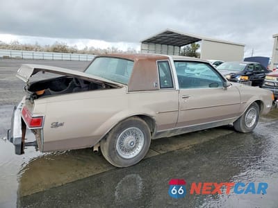 Trzecie zdjęcie samochodu z tyłu: 1983 BUICK REGAL LIMITED VIN:1G4AM47A4DR407184 - miniatura