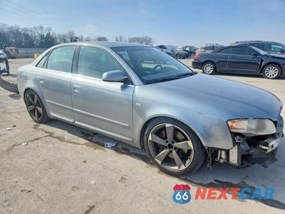 Czwarte zdjęcie samochodu z boku: 2008 AUDI A4 2.0T QUATTRO VIN:WAUDF78E28A155919 - miniatura