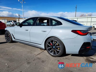 Drugie zdjęcie samochodu z przodu: 2024 BMW I4 M50 VIN:WBY33AW0XRFT02681 - miniatura