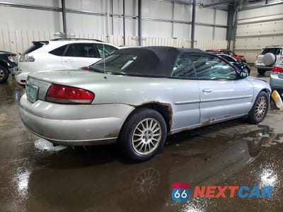 Trzecie zdjęcie samochodu z tyłu: 2004 CHRYSLER SEBRING LXI VIN:1C3EL55R14N405959 - miniatura
