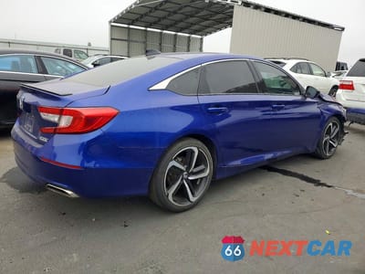 Trzecie zdjęcie samochodu z tyłu: 2022 HONDA ACCORD SPORT SE VIN:1HGCV1F40NA035316 - miniatura