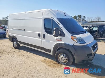 Czwarte zdjęcie samochodu z boku: 2022 RAM PROMASTER 2500 DELIVERY VAN VIN:3C6LRVDG2NE102655 - miniatura