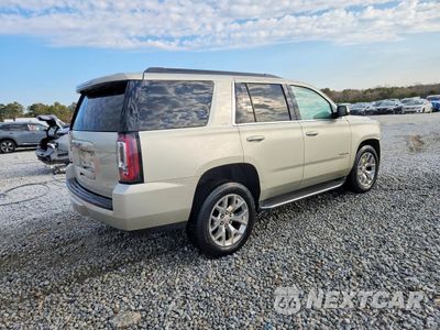 Trzecie zdjęcie samochodu z tyłu: 2016 GMC YUKON SLT VIN:1GKS1BKC3GR250884 - miniatura