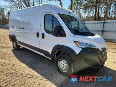 Czwarte zdjęcie samochodu z boku: 2023 RAM PROMASTER 2500 DELIVERY VAN VIN:3C6LRVDG0PE604681 - miniatura