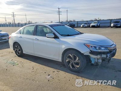 Czwarte zdjęcie samochodu z boku: 2017 HONDA ACCORD LX VIN:1HGCR2F39HA125991 - miniatura