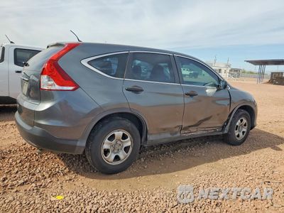 Trzecie zdjęcie samochodu z tyłu: 2014 HONDA CR-V LX VIN:5J6RM3H33EL004796 - miniatura