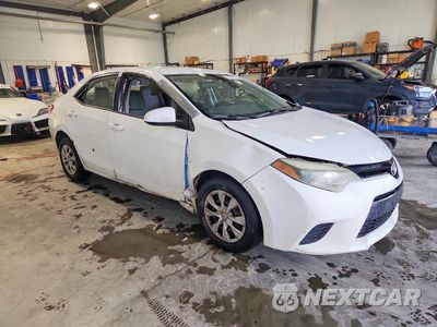 Czwarte zdjęcie samochodu z boku: 2014 TOYOTA COROLLA L VIN:2T1BURHE9EC187379 - miniatura