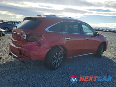 Trzecie zdjęcie samochodu z tyłu: 2019 ACURA MDX ADVANCE VIN:5J8YD4H88KL007788 - miniatura