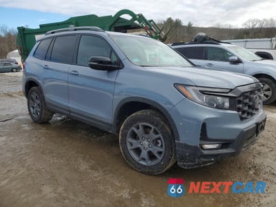 Czwarte zdjęcie samochodu z boku: 2025 HONDA PASSPORT TRAIL SPORT VIN:5FNYF8H66SB004874 - miniatura