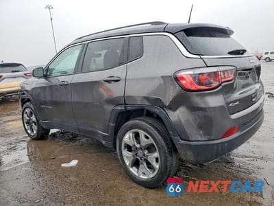 Drugie zdjęcie samochodu z przodu: 2021 JEEP COMPASS LIMITED VIN:3C4NJDCB7MT525749 - miniatura