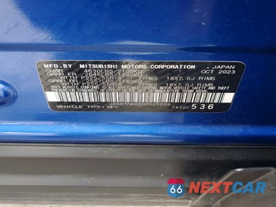 Zdjęcie 13 z 13 samochodu: 2024 MITSUBISHI ECLIPSE CROSS SE VIN:JA4ATWAA6RZ025624 - miniatura