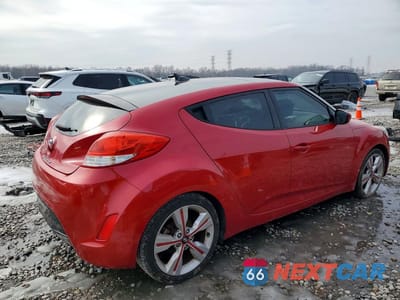 Trzecie zdjęcie samochodu z tyłu: 2017 HYUNDAI VELOSTER VALUE EDITION VIN:KMHTC6ADXHU321763 - miniatura