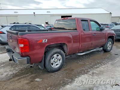 Trzecie zdjęcie samochodu z tyłu: 2009 CHEVROLET SILVERADO K1500 LT VIN:1GCEK29J29Z164544 - miniatura